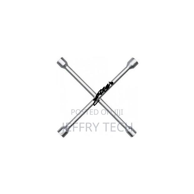Cross Car Wheel Lug Nut Spanner Tool 17mm, 19mm, 21mm, 23mm - thumbnail 2