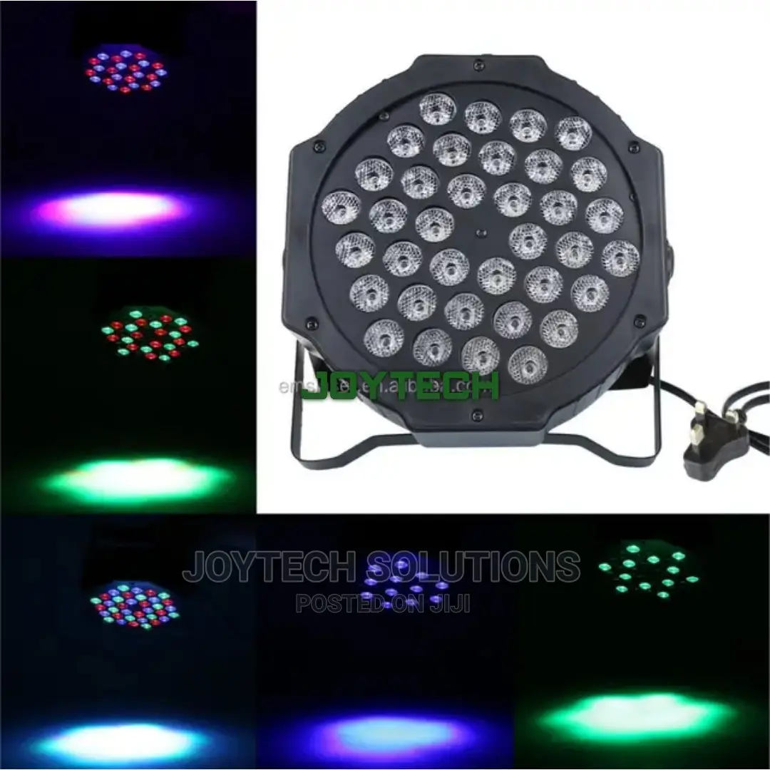 RGB DMX512 36 LED Par Lights Sound Activated Remote Control