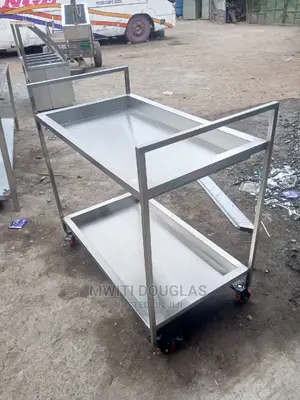Stainless Steel Hospital Trolley
