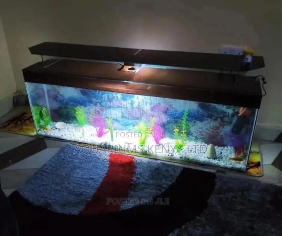 TV Stand Aquarium With Fish