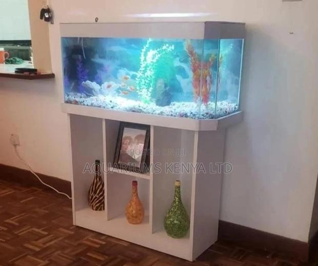 Aquarium Fish Tank With Cabinet - main view