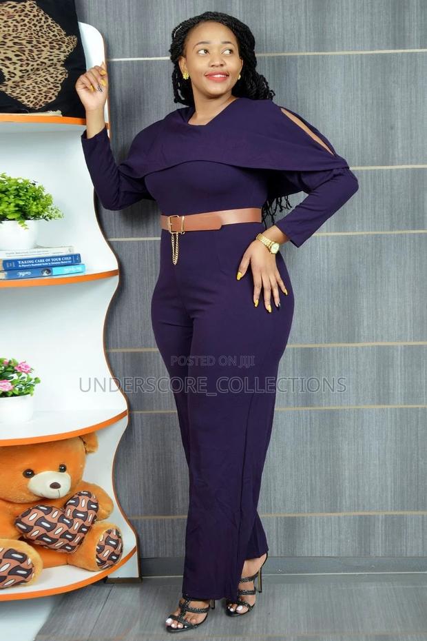 Executive Ladies Jumpsuit With Belt - thumbnail 3