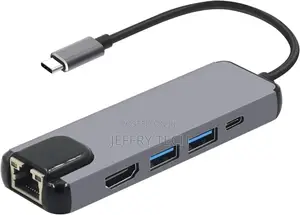 5 in 1 USB Type C Hub for Macbook Pro (687876)