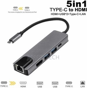 5 in 1 USB Type C Hub for Macbook Pro (687876) - thumbnail 2