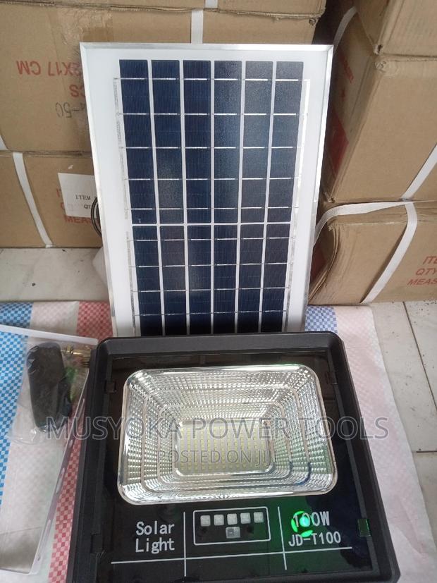 Solar Flood Light Black 100W