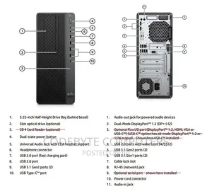 New Desktop Computer HP 16GB Intel Core I9 HDD 2T
