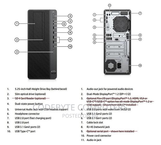 New Desktop Computer HP 16GB Intel Core I9 HDD 2T - thumbnail 3