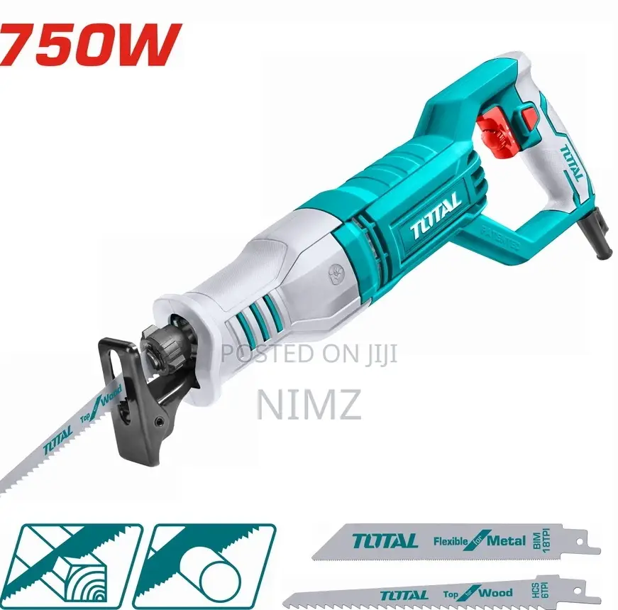 Total TS100806 Reciprocating Saw Rated Power:750W