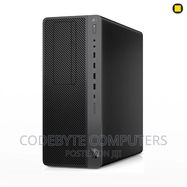 New Desktop Computer HP Z2 G4 Tower 16GB Intel Core I9 HDD 2T - thumbnail 2