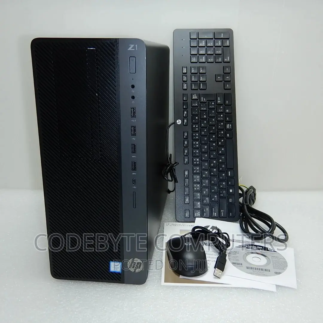 New Desktop Computer HP Z2 G4 Tower 16GB Intel Core I9 HDD 2T