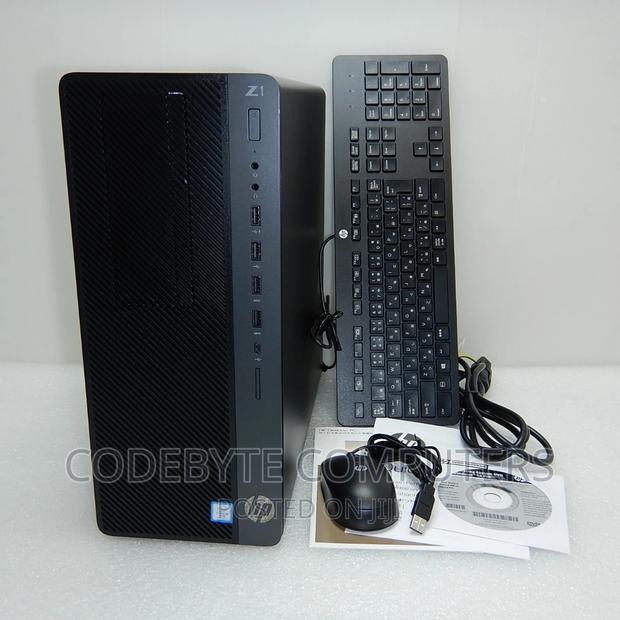 New Desktop Computer HP Z2 G4 Tower 16GB Intel Core I9 HDD 2T - thumbnail 3