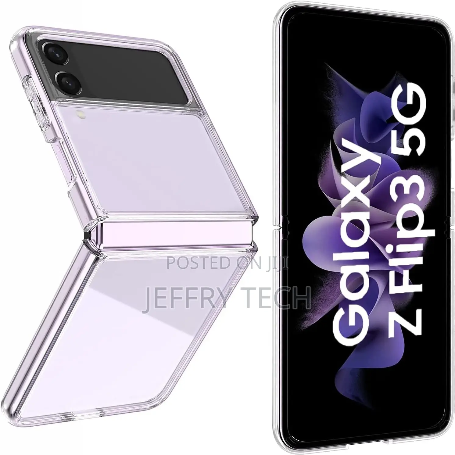 AMPLE Galaxy Z Flip 3 5G Case, Galaxy Z Flip 3 Case, Full Pr