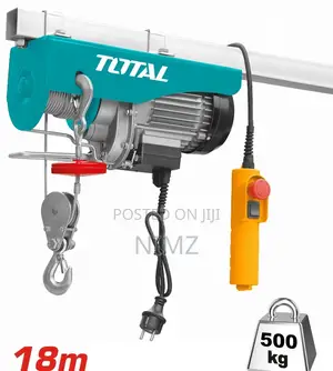 Total TLH1952 Electric Hoist Input Power:900W