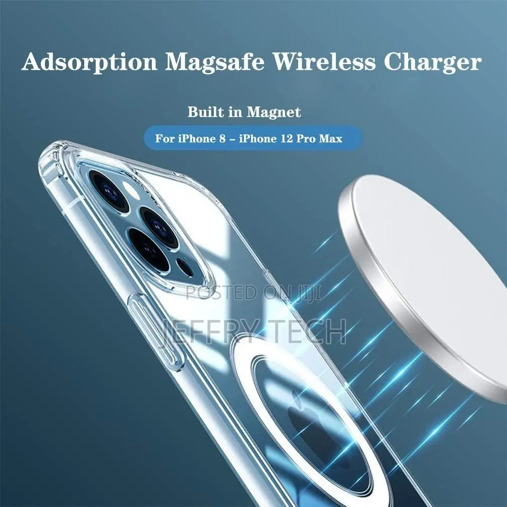 Clear Case With Mag-Safe for iPhone 11 Pro, Phone Case Built