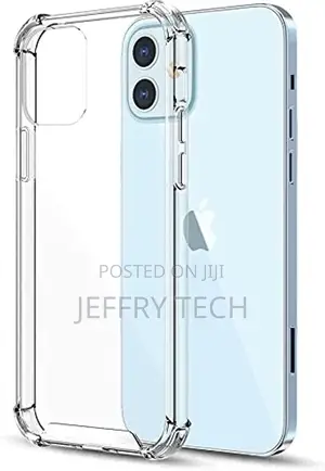 For Apple iPhone 12 Mini 5.4 Inch Case Clear TPU Bumper Anti