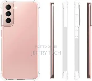 Case for Samsung Galaxy S21 FE 5G Clear TPU Four Corners Pro