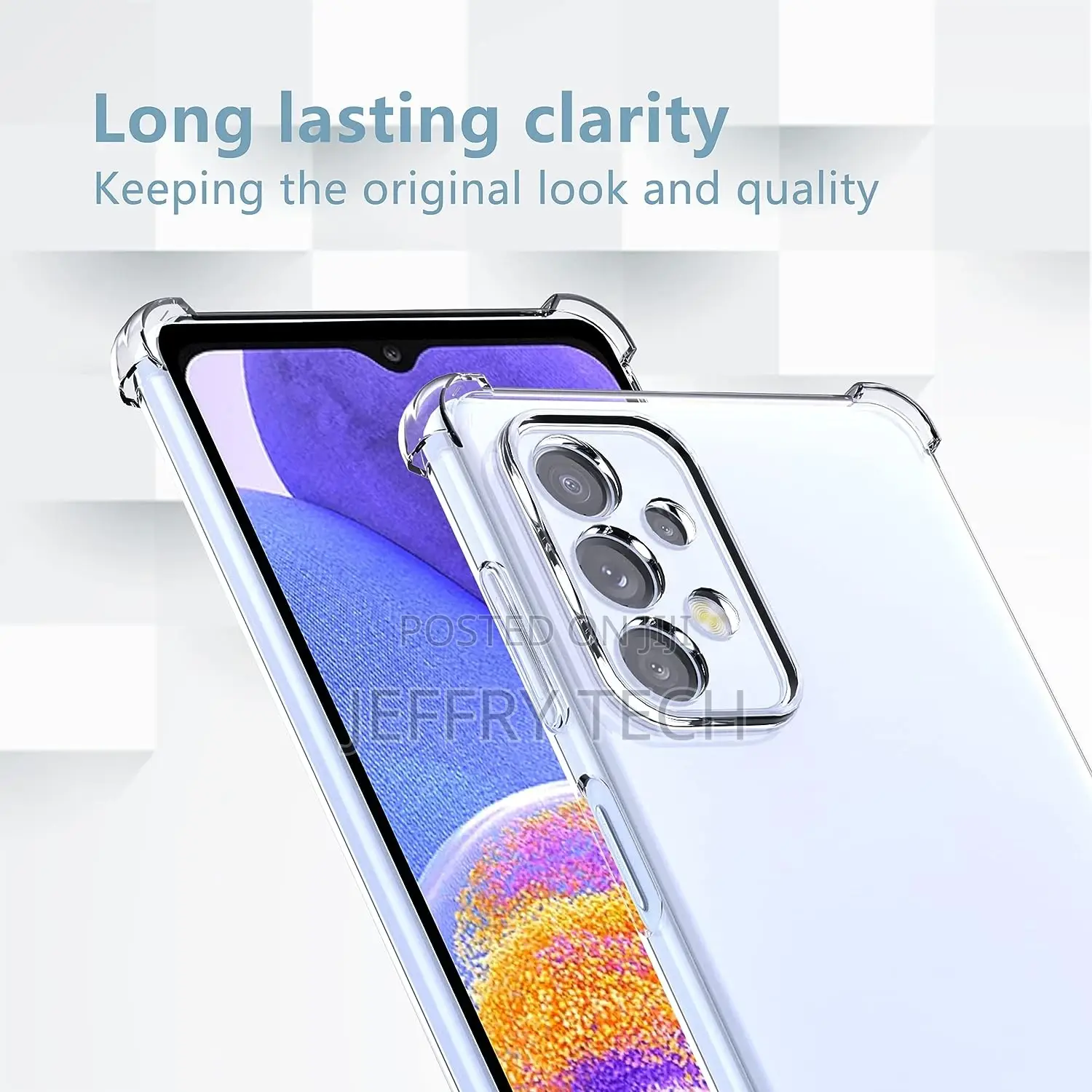 TPU Case Compatible With Samsung Galaxy A23 Clear Case Ultra