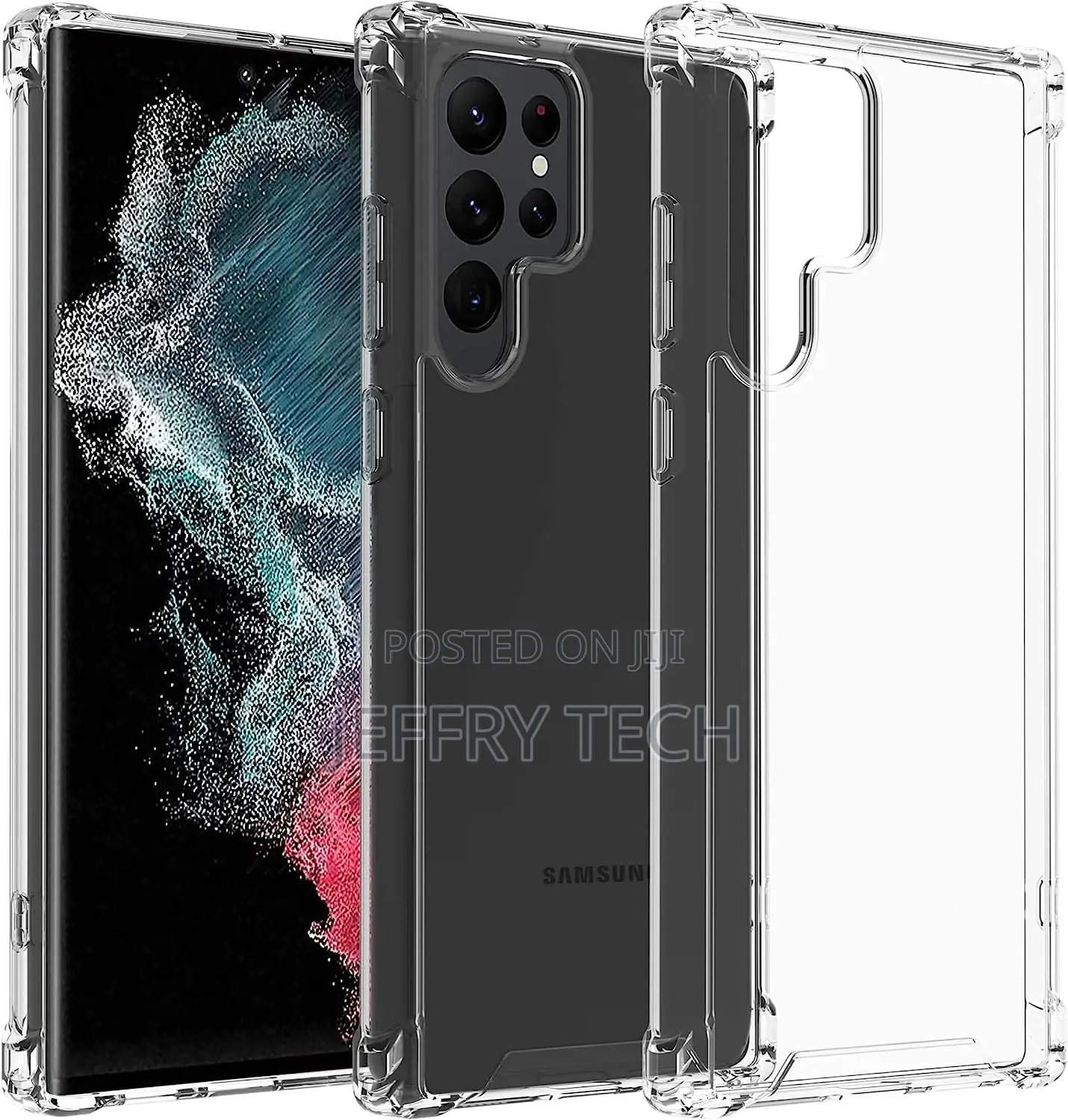 Samsung Galaxy S22 Ultra Case,Slim Clear Case With 4 [Shock