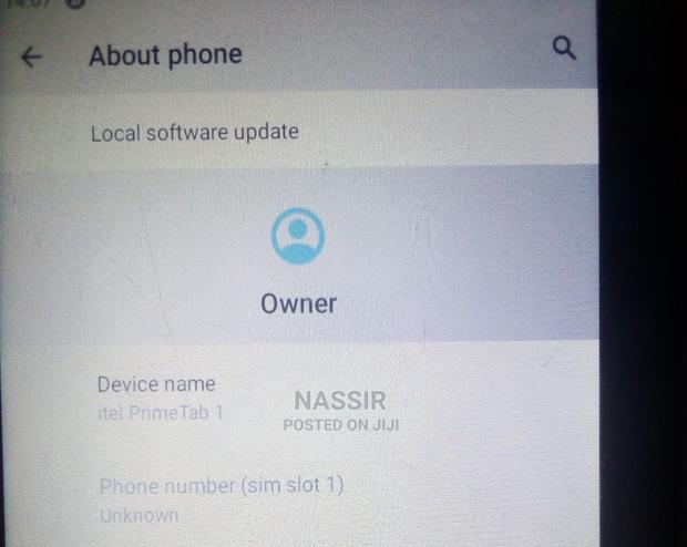 New Itel PRIME TAB 1 32 GB Black - thumbnail 3