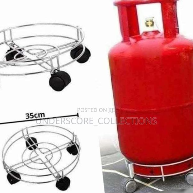 Gas Cylinder Moveable Trolley - main view