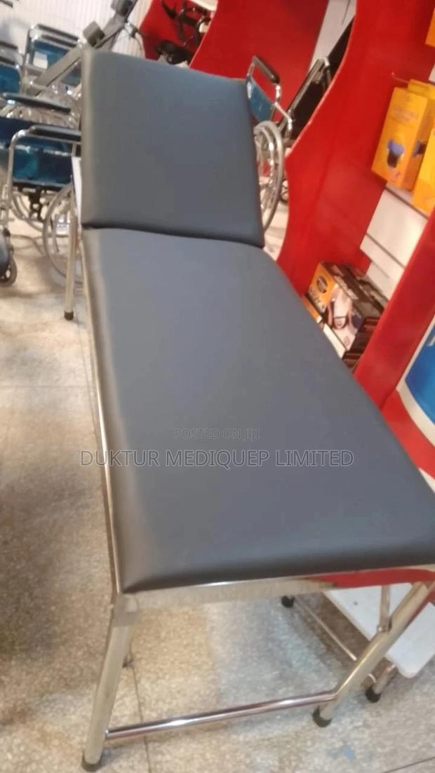Stainless Steel Examination Couch - main view