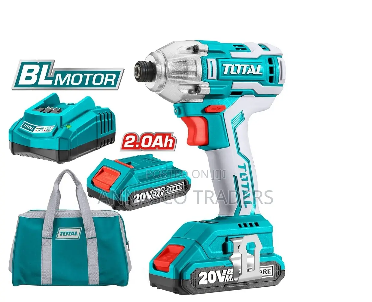 Total TIRLI2002 Lithium-Ion Impact Driver 20V