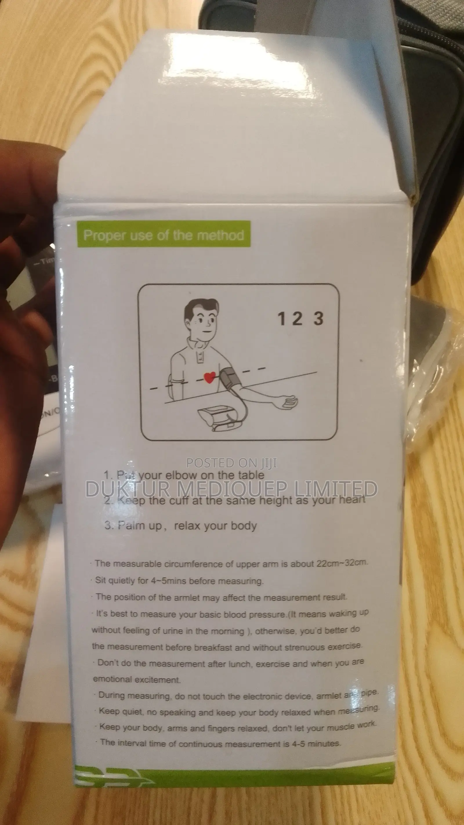 Folee BP Machine/ Blood Pressure Machine Battery-Powered