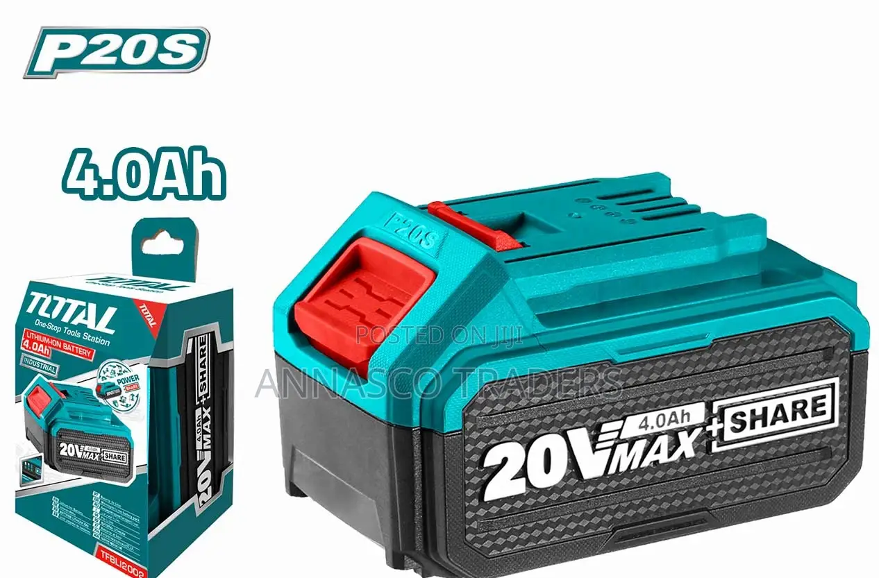Total TFBLI2002 Lithium-Ion Battery Pack Voltage:20V Lith