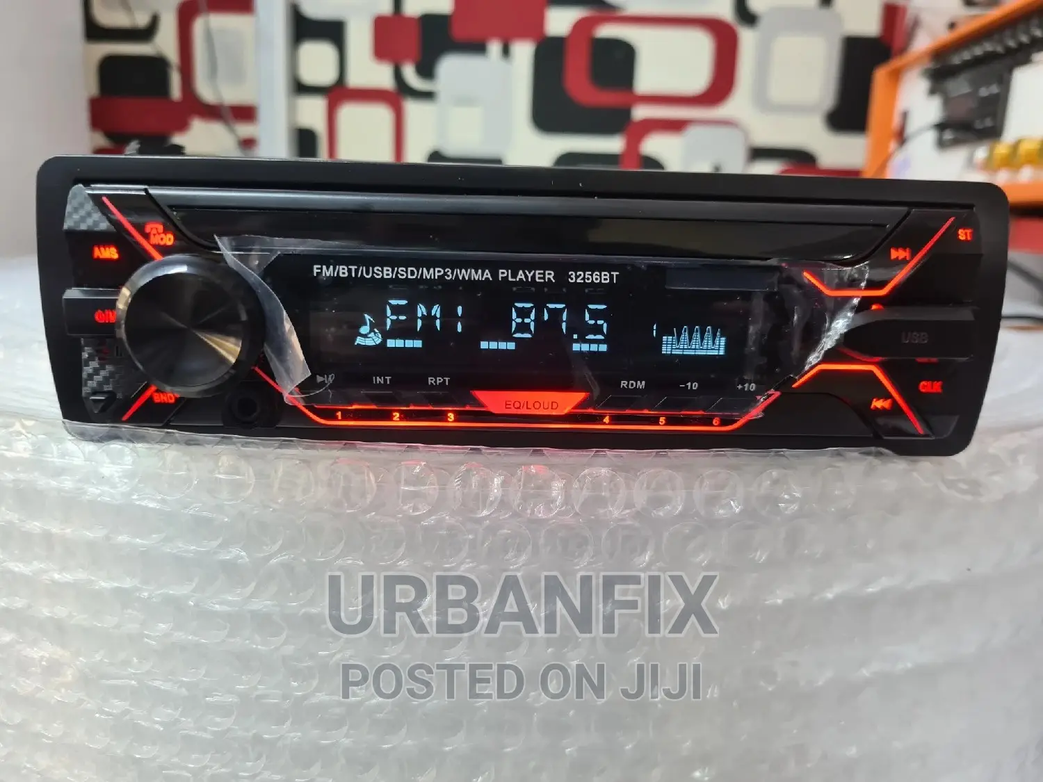 Bluetooth Car Radio With Fm, Usb, Aux-Has Detachable Face