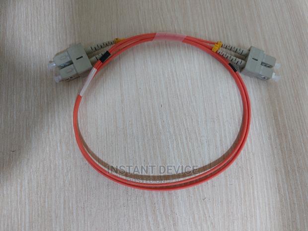 Orange Fiber Patch Cord SC-SC Duplex Multimode - main view