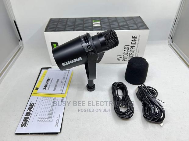 Mv7 Shure Condenser Microphone - main view