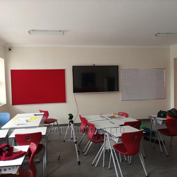 Combination of Whiteboard 6ftx4ft Notice Board for Schools - main view