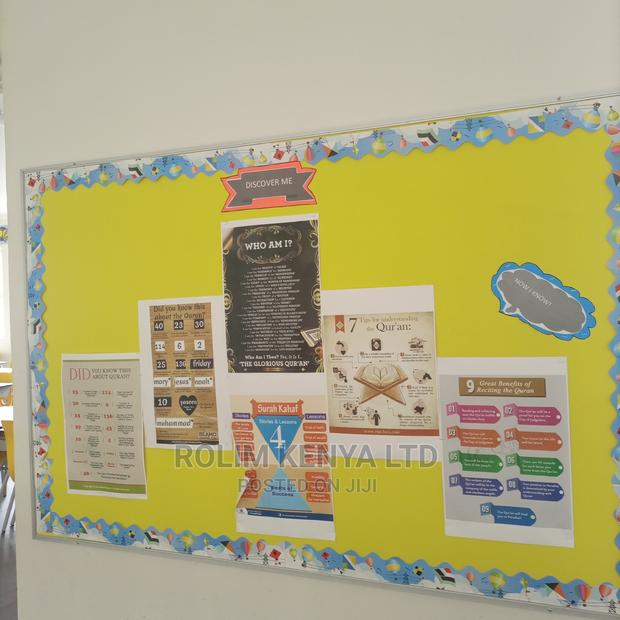 Notice Board for Private Schools 8ftx4ft - main view
