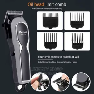 Kemei Rechargeable Electric Cordless Hair Clipper