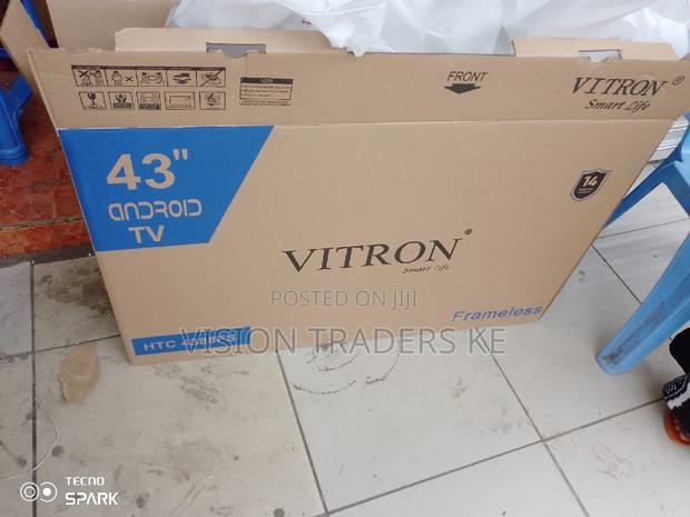 Vitron 43 Inches Smart Android Frameless Tv Full Hd 1080p