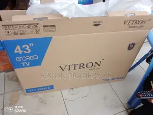 Vitron 43 Inches Smart Android Frameless Tv Full Hd 1080p