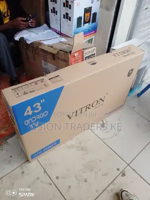 Brand New Vitron 43 Inches Smart Android Frameless Full Hd