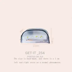 Women 4pc Set Transparent Necessary Cosmetic Bag