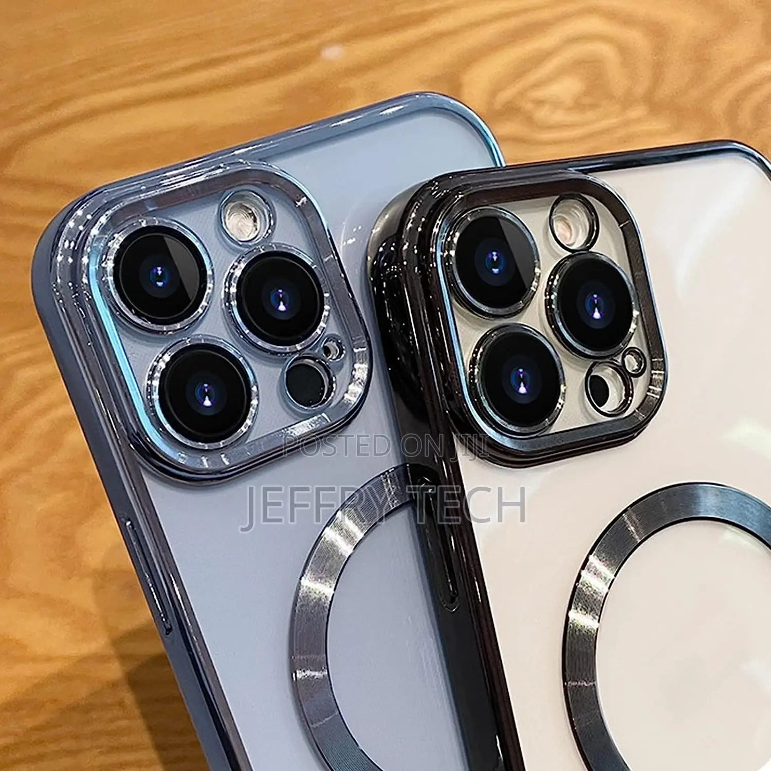 Magnetic Clear Case for iPhone 11 Pro Max Case With Camera L