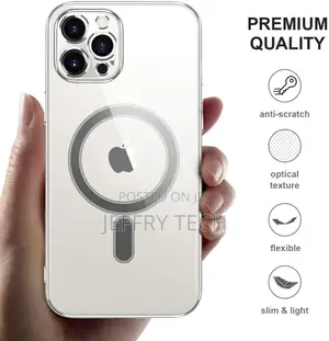 Clear Magnetic Case for iPhone Xs Max With Mag-Safe Wireless