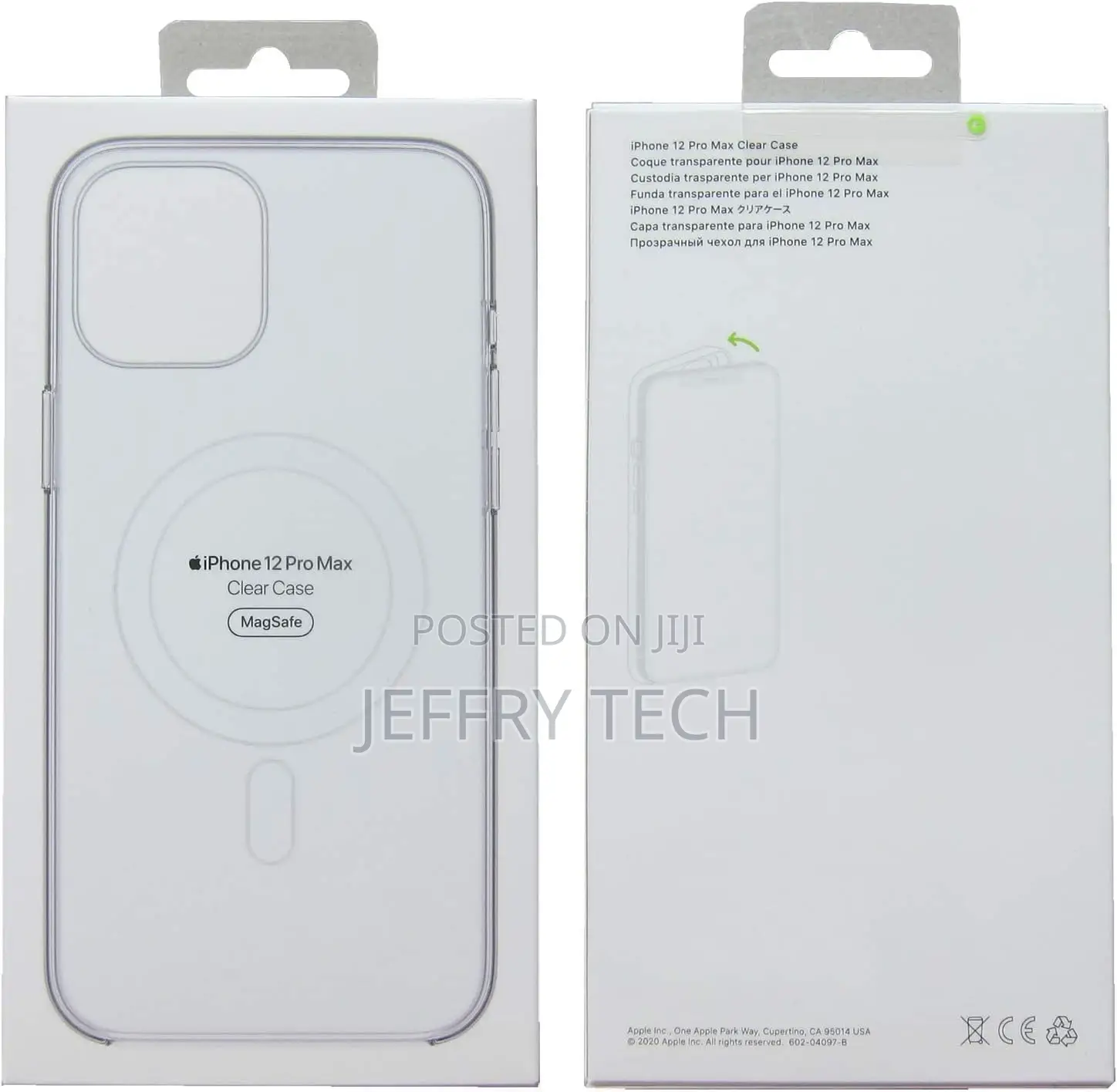 For iPhone 11-6.1 Insh Magsafe Clear Case Magnetic - Clear