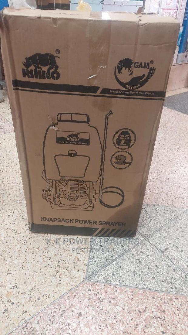 Rhino Brand Powered Knapsack Sprayer - main view