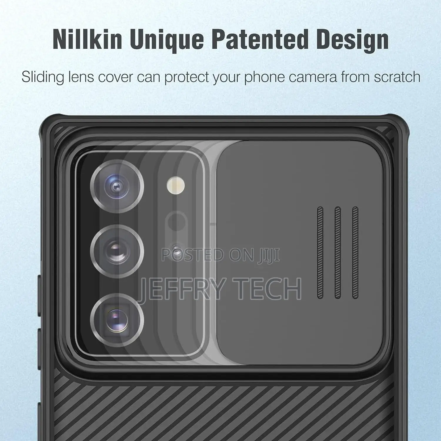 Nillkin Samsung Galaxy Note20 Ultra Camshield Pro Case - Bla