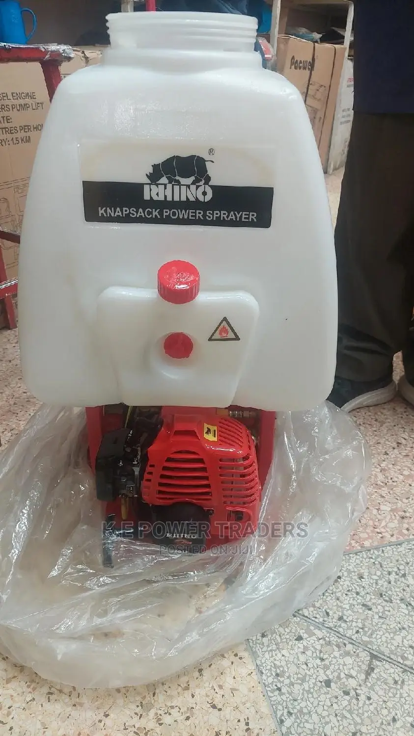Rhino Petrol Powered 2 Stroke Knapsack Sprayer