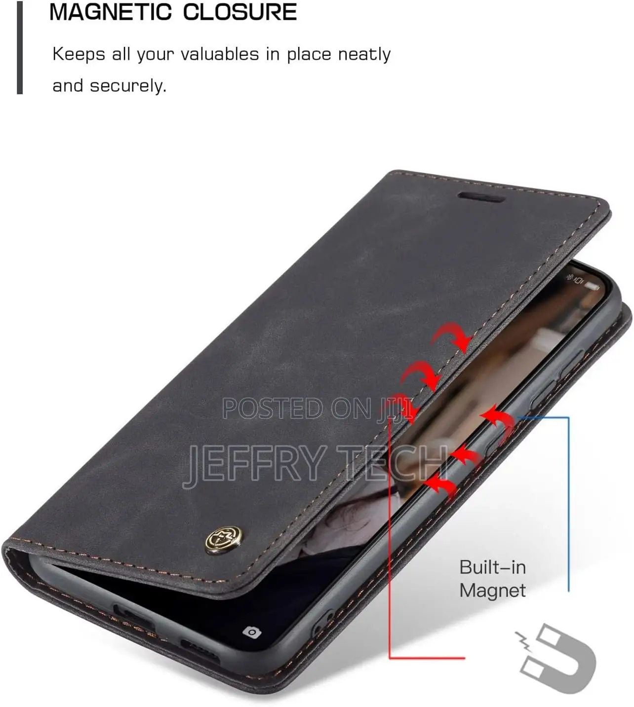 For Huawei Honor 50 Caseme Multifunctional Horizontal Flip L