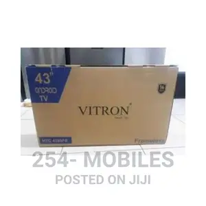 Vitron 43” (2023 Model) Smart Android Frameless