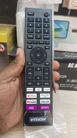 Remote for Vision+ OS Supported by VIDAA Smart Tvs.