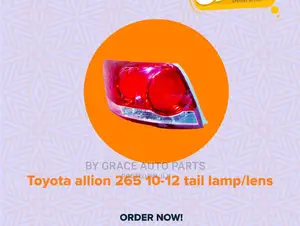 Toyota Allion 265 10‐12 Taillights/Tail Lamp/Lens