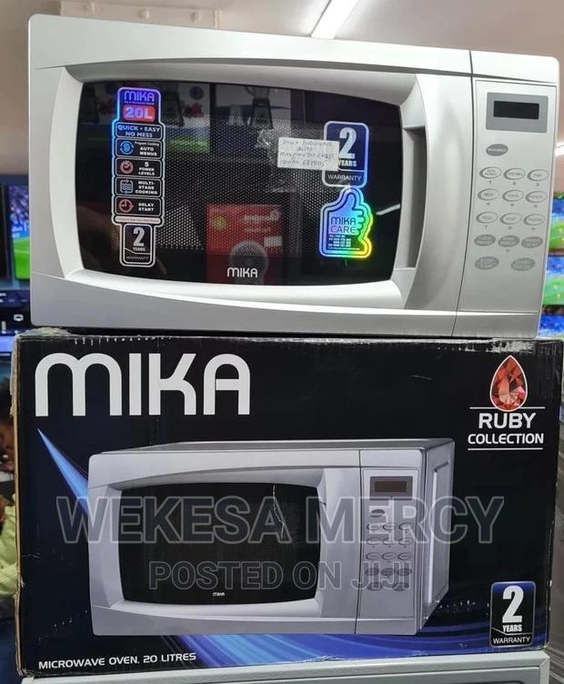 Mika Microwave Oven, 20l, Digital Control Panel, White - main view