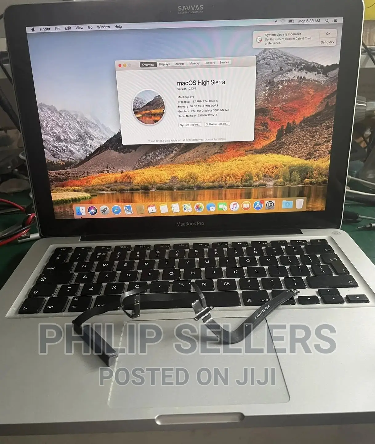 Macbook Pro 13” 2011 (A1278)